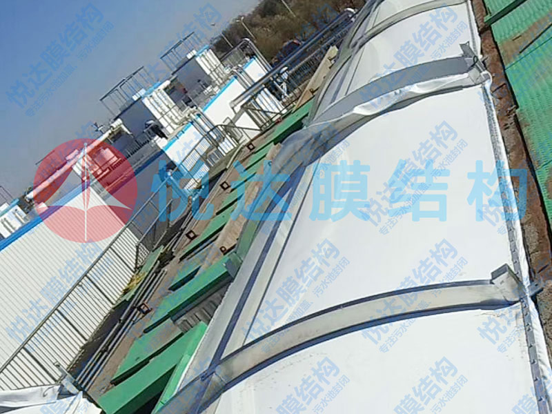 张北伊利奶厂污水池加盖项目
