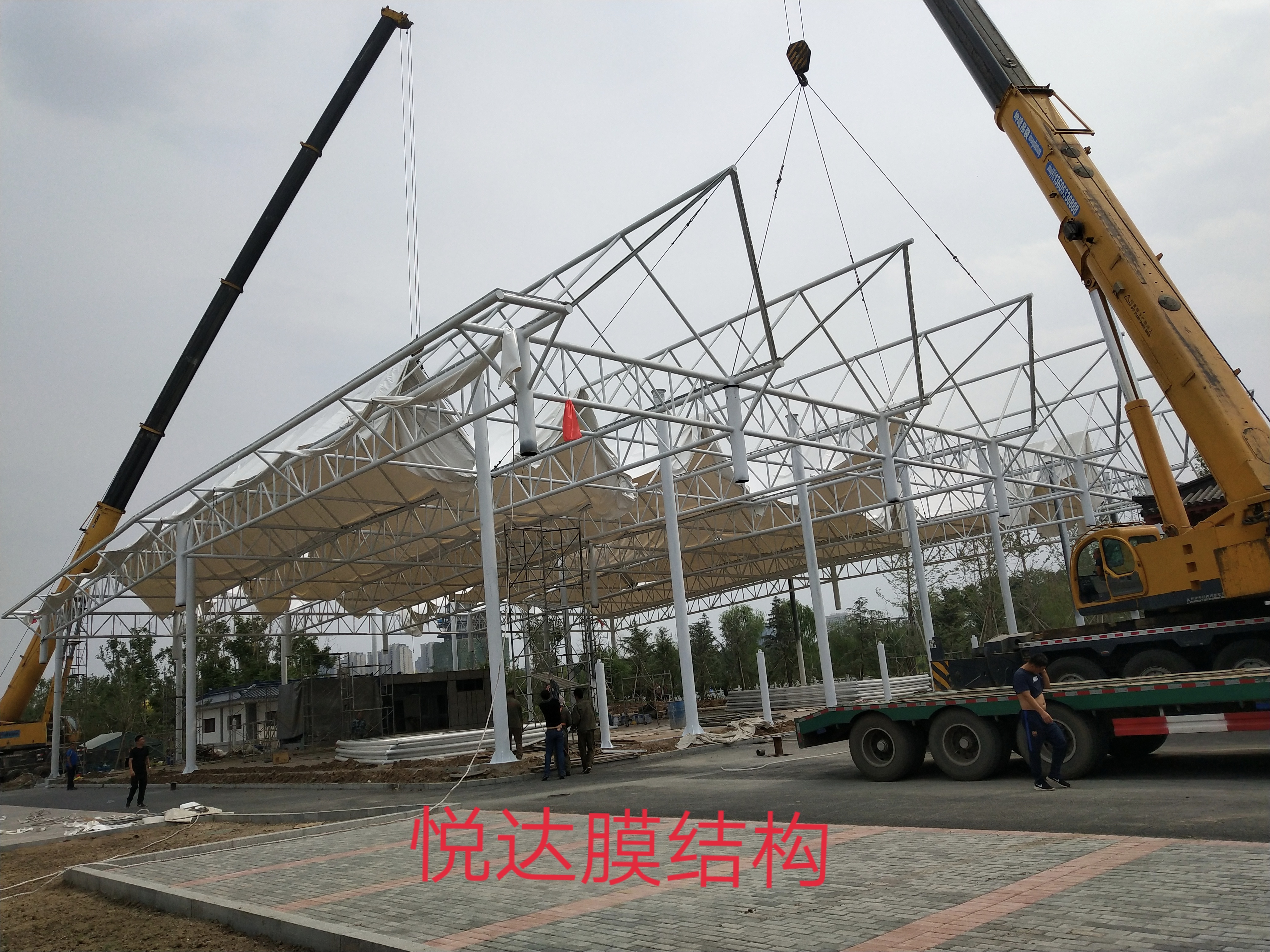大跨度煤棚