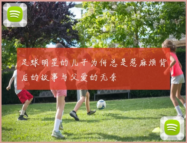 足球明星的儿子为何总是惹麻烦背后的故事与父爱的无奈