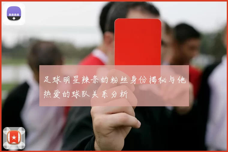 足球明星辣条的粉丝身份揭秘与他热爱的球队关系分析
