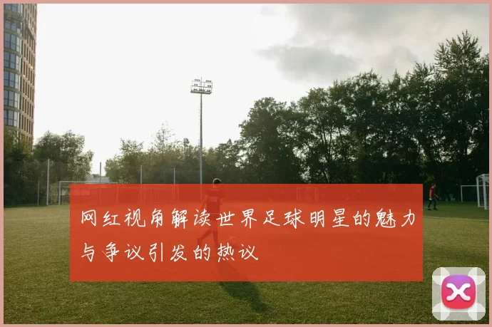 网红视角解读世界足球明星的魅力与争议引发的热议
